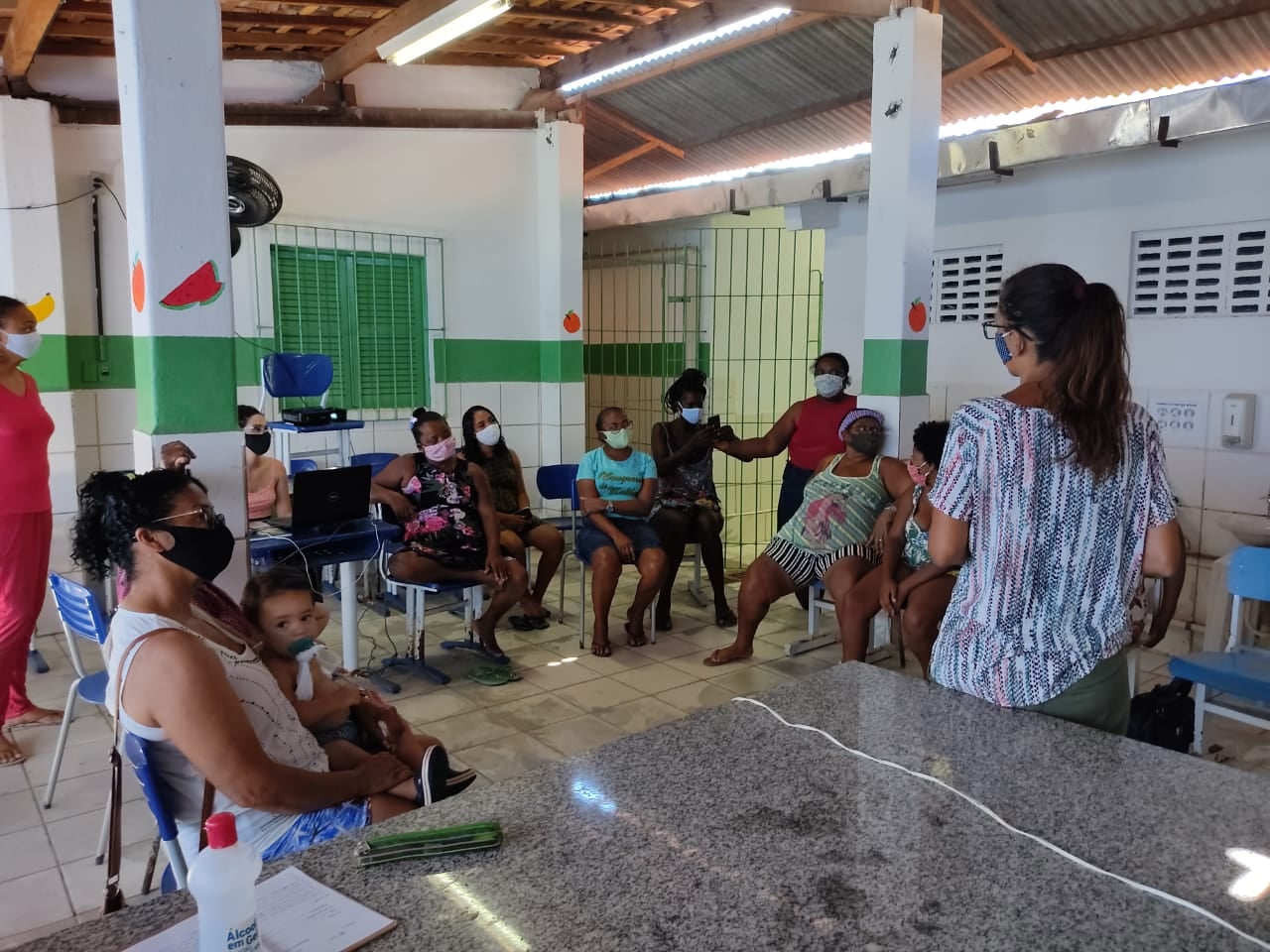 Oficina com as Pescadoras de Maracaípe