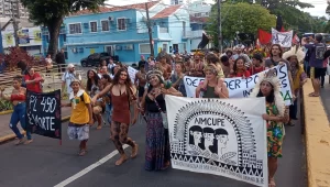 Fórum participa de Ato em Recife contra Marco Temporal